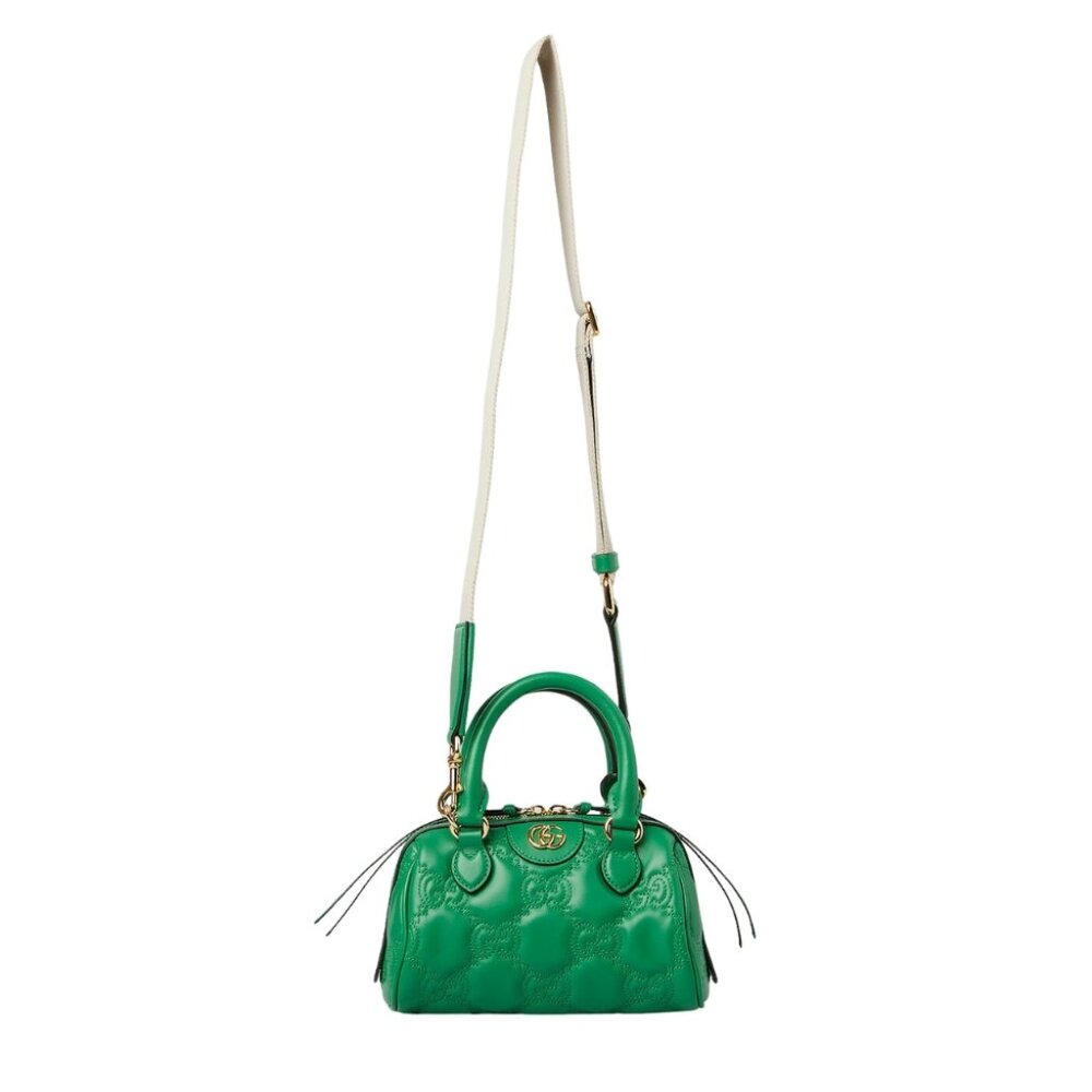 Gucci GG Matelassé Zipped Mini Crossbody Bag